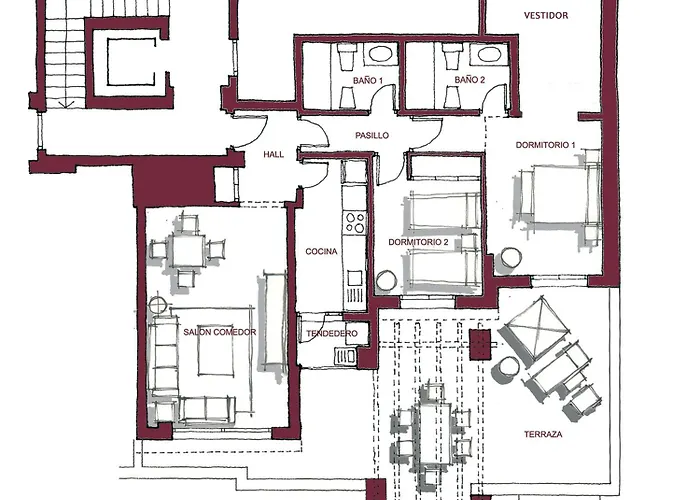 En Con Piscina Appartement *